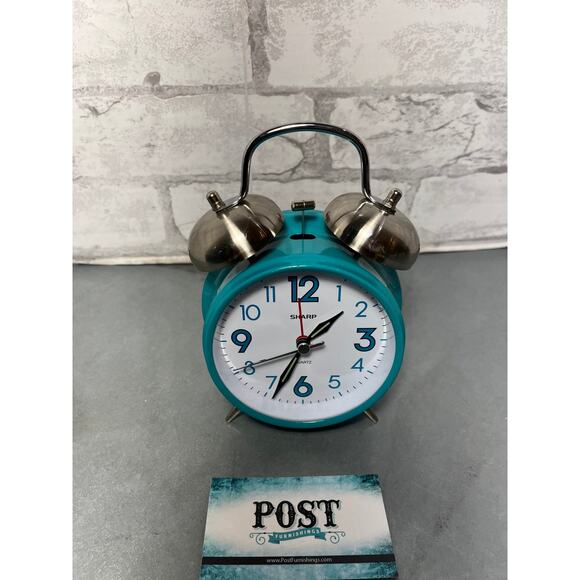 Sharp Two Bell Alarm Clock - Picture 2 of 4